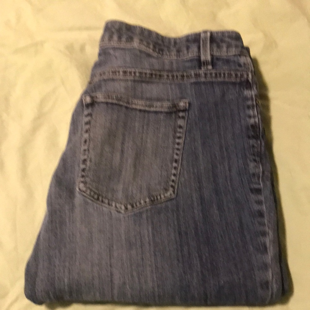 Liz Claiborne City Fit Straight Leg Jeans Sz 8 - Picture 4 of 5